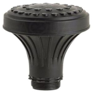 51067a785274 OASE Vulkan 37‑2,5K Fontänenaufsatz, 37‑strahlig (schwarz) – Mehrstrahldüse aus robustem Kunststoff, 1\